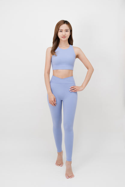 High-Waist X-Leggings · Periwinkle