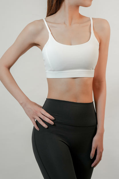 Essential V-Bra · White